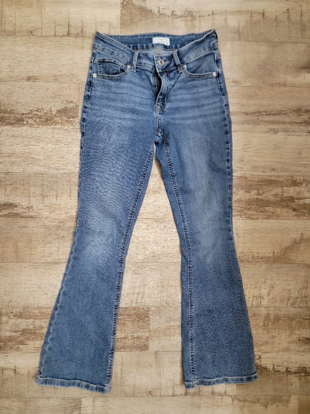 M Jeans Classic Flare Mid Rise Light Blue Women's Jeans